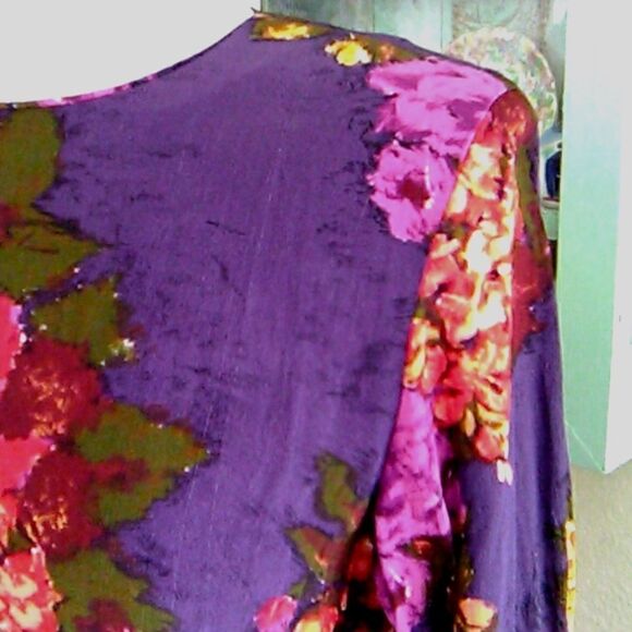 Vintage Liz Claiborne Floral Shift - Picture 5 of 13